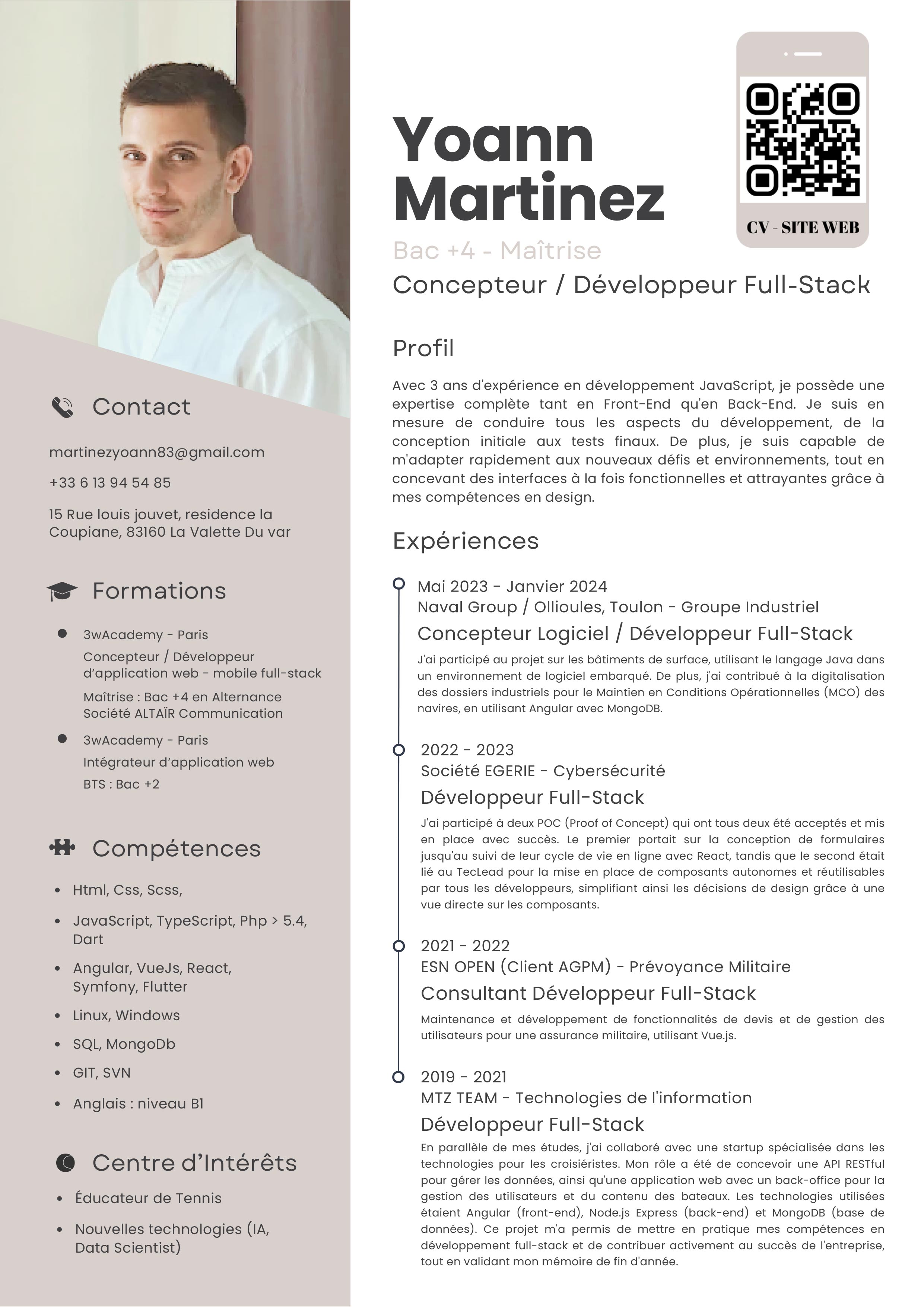 Curriculum vitae